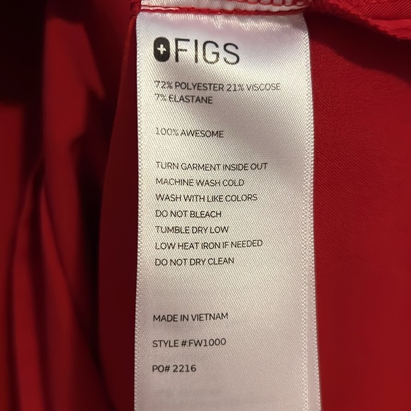 Figs Scrub Top - Picture 4 of 4